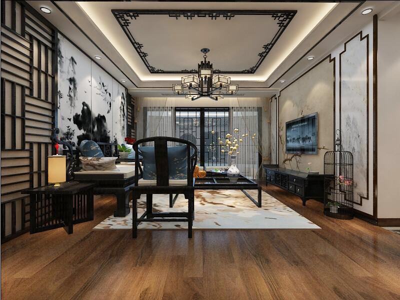 新宇華府 125平 新中式